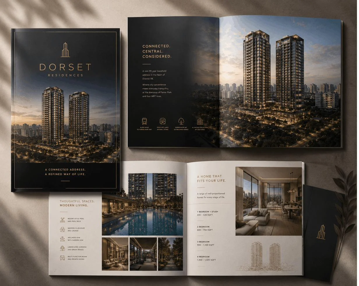 Dorset Residences e-brochure - project overview covering the Dorset Road GLS site, connectivity and indicative unit types